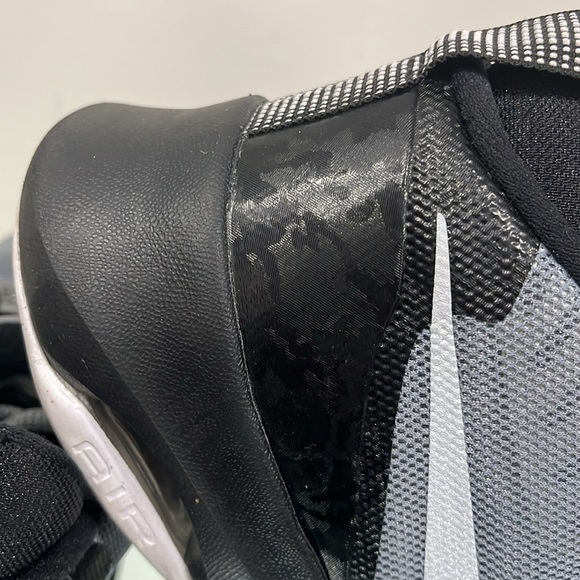 Nike Air Versitile Grey Black Basketball Shoes size 7 - Picture 8 of 13